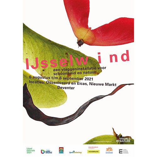 affiche IJsselwind, project van Visualsbynature voor IJsselbiënnale '21